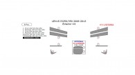 Lexus IS 2006, 2007, 2008, 2009, 2010, 2011, 2012, 2013, Exterior Kit, 8 Pcs.
