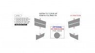 Mazda CX-3 2016, 2017, Basic Exterior Kit, 6 Pcs.