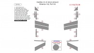 Mazda CX-5 2013, 2014, 2015, 2016.5, Exterior Kit, Full Interior Kit, 20 Pcs.