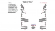 Mazda 5 2012, 2013, 2014, 2015, Exterior Kit, Full Interior Kit, 26 Pcs.