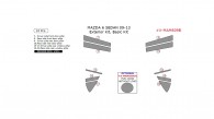 Mazda 6 2009, 2010, 2011, 2012, 2013, Basic Exterior Kit (Sedan), 10 Pcs.