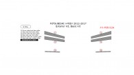 Mitsubishi i-MIEV 2012, 2013, 2014, 2015, 2016, 2017, Basic Exterior Kit, 6 Pcs.