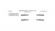 Mercedes C-Class 1993, 1994, 1995, 1996, 1997, 1998, Exterior Kit, 4 Pcs.
