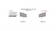 Mercedes GLA 2015, 2016, 2017, 2018, 2019, 2020, Exterior Kit, 6 Pcs.