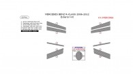 Mercedes R-Class 2006, 2007, 2008, 2009, 2010, 2011, 2012, Exterior Kit, 10 Pcs.