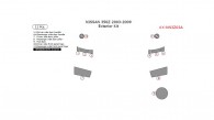 Nissan 350Z 2003, 2004, 2005, 2006, 2007, 2008, 2009, Exterior Kit, 11 Pcs
