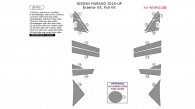 Nissan Murano 2015, 2016, 2017, Exterior Kit, Full Interior Kit, 20 Pcs.