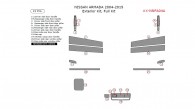 Nissan Armada 2004, 2005, 2006, 2007, 2008, 2009, 2010, 2011, 2012, 2013, 2014, 2015, Exterior Kit, Full Interior Kit, 21 Pcs.