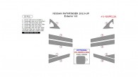 Nissan Pathfinder 2013, 2014, 2015, 2016, 2017, 2018, Exterior Kit, 10 Pcs.