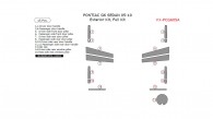 Pontiac G6 2005, 2006, 2007, 2008, 2009, 2010, Exterior Kit, Full Kit (Sedan Only), 15 Pcs.