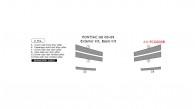 Pontiac G8 2008-2009, Basic Exterior Kit, 6 Pcs.