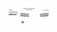 Saab 9-7X 2006, 2007, 2008, 2009, Exterior Kit, 5 Pcs.