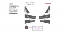 Scion xA 2004, 2005, 2006, Exterior Kit, 11 Pcs.