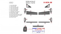 Scion xB 2004, 2005, 2006, 2007, Exterior Kit, Full Kit (ITEM X-SCN-1-OA must be ordered with this kit) , 18 Pcs.