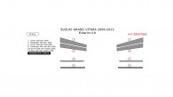 Suzuki Grand Vitara 2006, 2007, 2008, 2009, 2010, 2011, 2012, 2013, Exterior Kit, 8 Pcs.