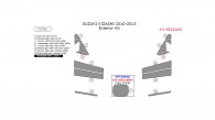 Suzuki Kizashi 2010, 2011, 2012, 2013, Exterior Kit, 12 Pcs.