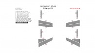Suzuki XL-7 2007, 2008, 2009, Exterior Kit, 16 Pcs.