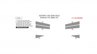 Saturn Vue 2008, 2009, 2010, Basic Exterior Kit, 6 Pcs.