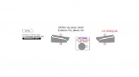 Scion iQ 2012, 2013, 2014, 2015, Basic Exterior Kit, 4 Pcs.