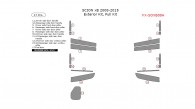 Scion xB 2008, 2009, 2010, 2011, 2012, 2013, 2014, 2015, Exterior Kit, Full Interior Kit, 17 Pcs.