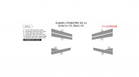 Subaru Forester 2009, 2010, 2011, 2012, 2013, Basic Exterior Kit, 8 Pcs.