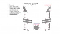 Toyota Corolla 2014, 2015, 2016, Exterior Kit, Full Interior Kit, 18 Pcs.