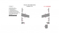 Volvo V50 2004, 2005, 2006, 2007, 2008, 2009, 2010, 2011, Exterior Kit, 15 Pcs.