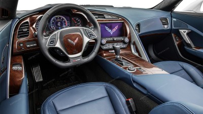Chevrolet Corvette 2014, 2015, 2016, 2017, 2018, Main Interior Kit, 45 Pcs.