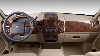 Dash Kits For Ford F 150 Wood Grain Camo Carbon Fiber