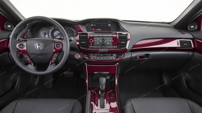 Honda Accord Sedan 2013, 2014, 2015, 2016, 2017, For Models Without 7-Inch Display Audio, Full Interior Kit, 75 Pcs.