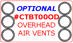 Chevrolet Avalanche/Suburban/Tahoe 2000, 2001, 2002, 2003, 2004, 2005, 2006, Chevrolet Silverado 2003-2006, GMC Sierra Denali/Sierra/Yukon 2003-2006, GMC Yukon Denali 1999-2006, Interior Kit, Overhead Air Vents, 6 Pcs. dash trim kits options