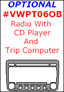 Volkswagen Passat CC 2009, 2010, 2011, Volkswagen Passat 2006, 2007, 2008, 2009, 2010, 2011, Interior Dash Kit, Optional Radio With CD Player And Trip Computer, 1 Pcs. dash trim kits options